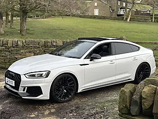 Used 2019 Audi RS5 Sport Edition White - Interior and Exterior details 9