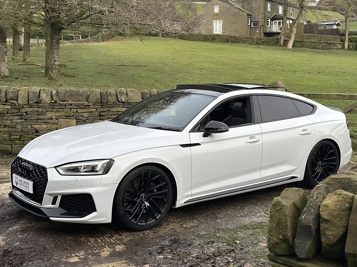 Used 2019 Audi RS5 Sport Edition White - Interior and Exterior details 9