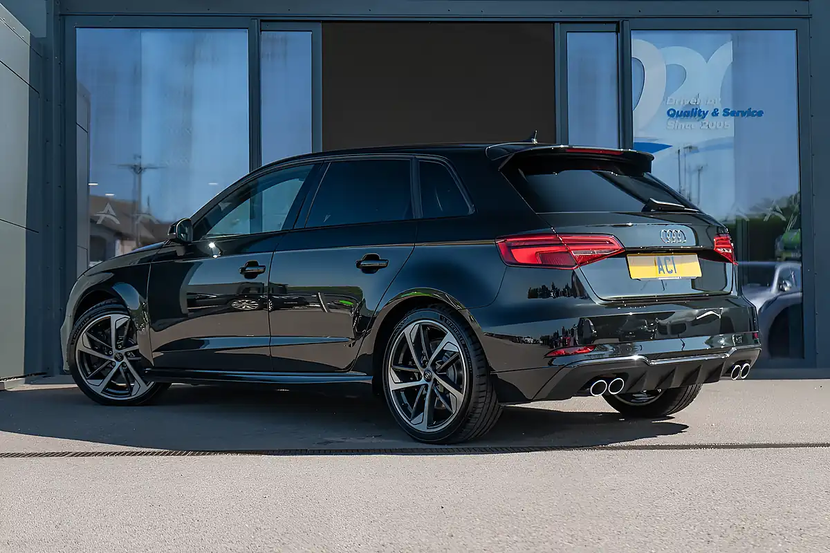 Used 2019 Audi S3 Black Edition Black - Interior and Exterior details 2