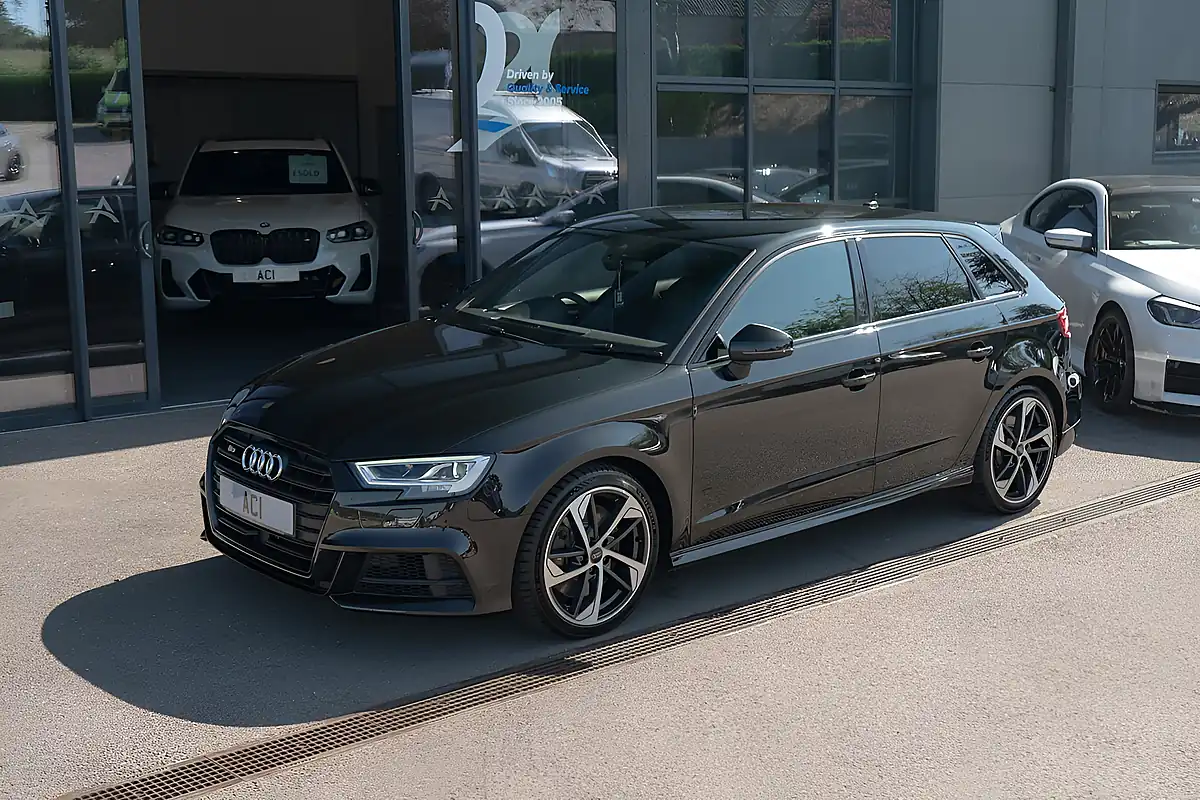 Used 2019 Audi S3 Black Edition Black - Interior and Exterior details 9