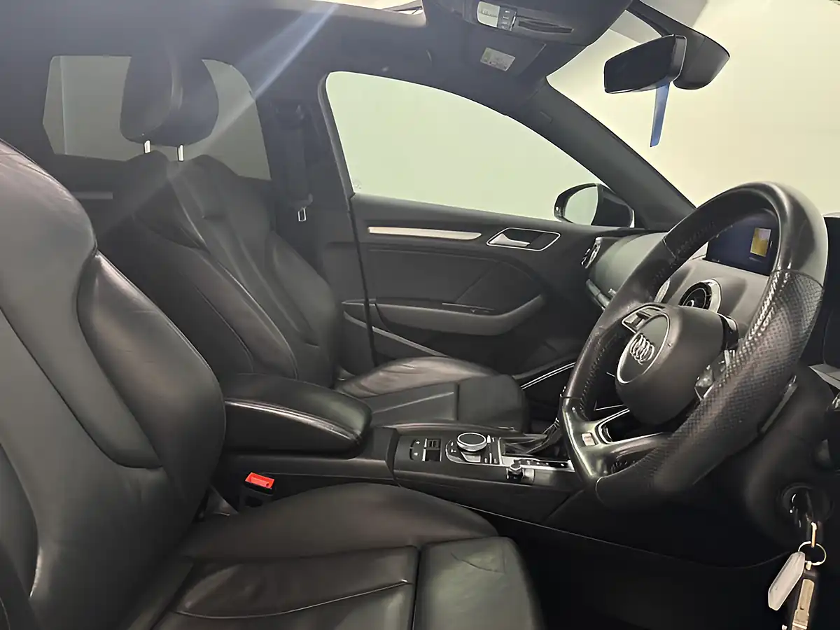 Used 2019 Audi S3 Black Edition Blue - Interior and Exterior details 10
