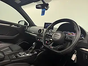 Used 2019 Audi S3 Black Edition Blue - Interior and Exterior details 11