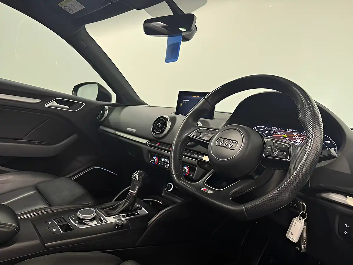 Used 2019 Audi S3 Black Edition Blue - Interior and Exterior details 11