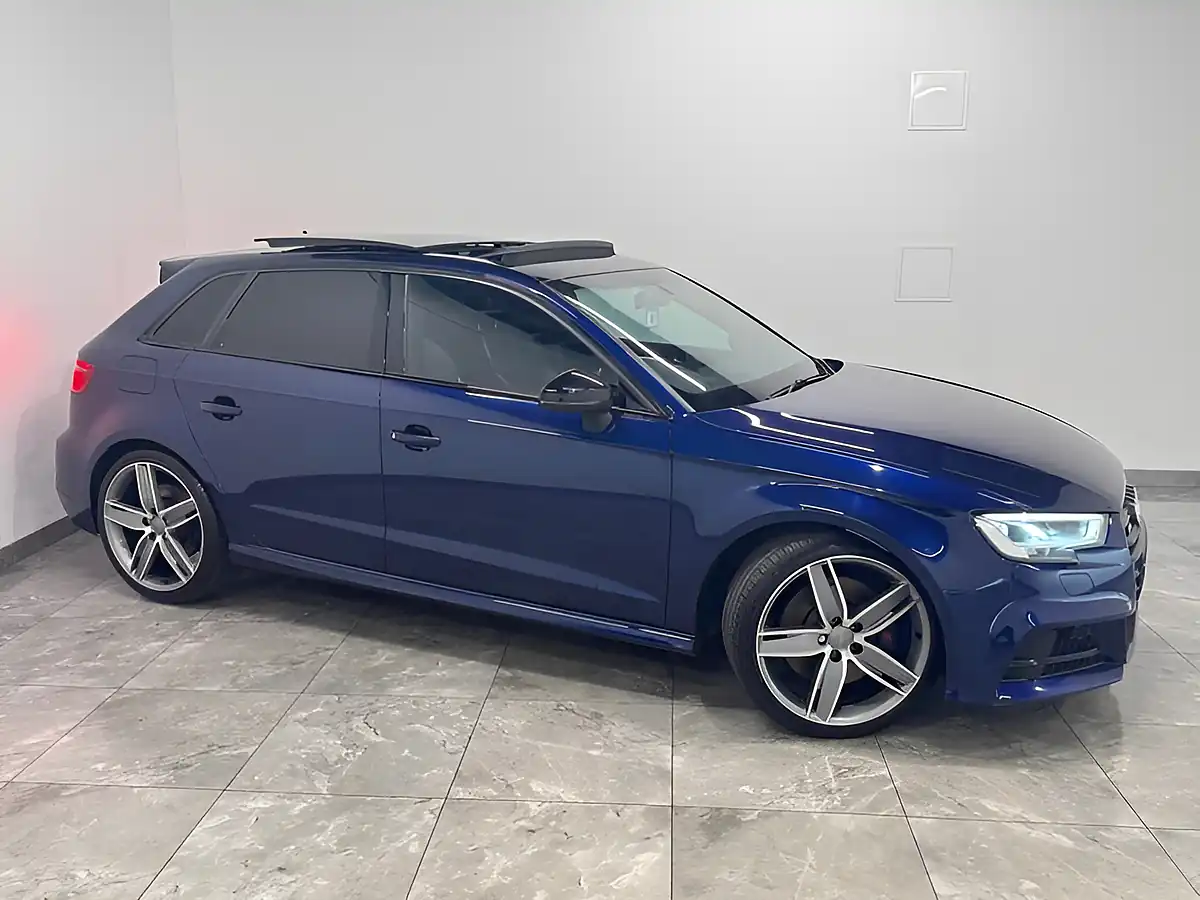 Used 2019 Audi S3 Black Edition Blue - Interior and Exterior details 2