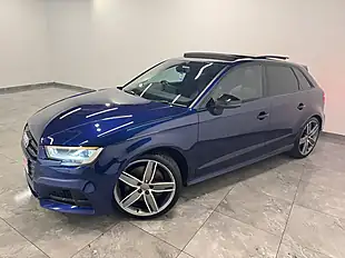 Used 2019 Audi S3 Black Edition Blue - Interior and Exterior details 4