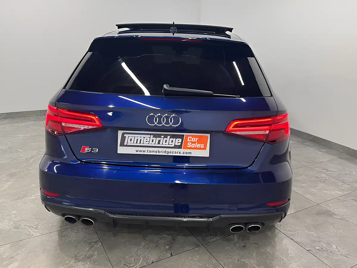 Used 2019 Audi S3 Black Edition Blue - Interior and Exterior details 7