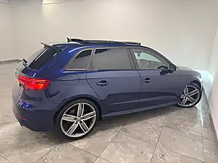 Used 2019 Audi S3 Black Edition Blue - Interior and Exterior details 8