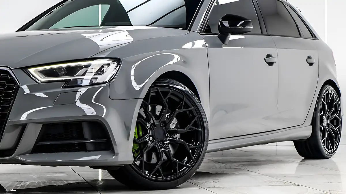 Used 2019 Audi S3 Black Edition Green - Interior and Exterior details 10