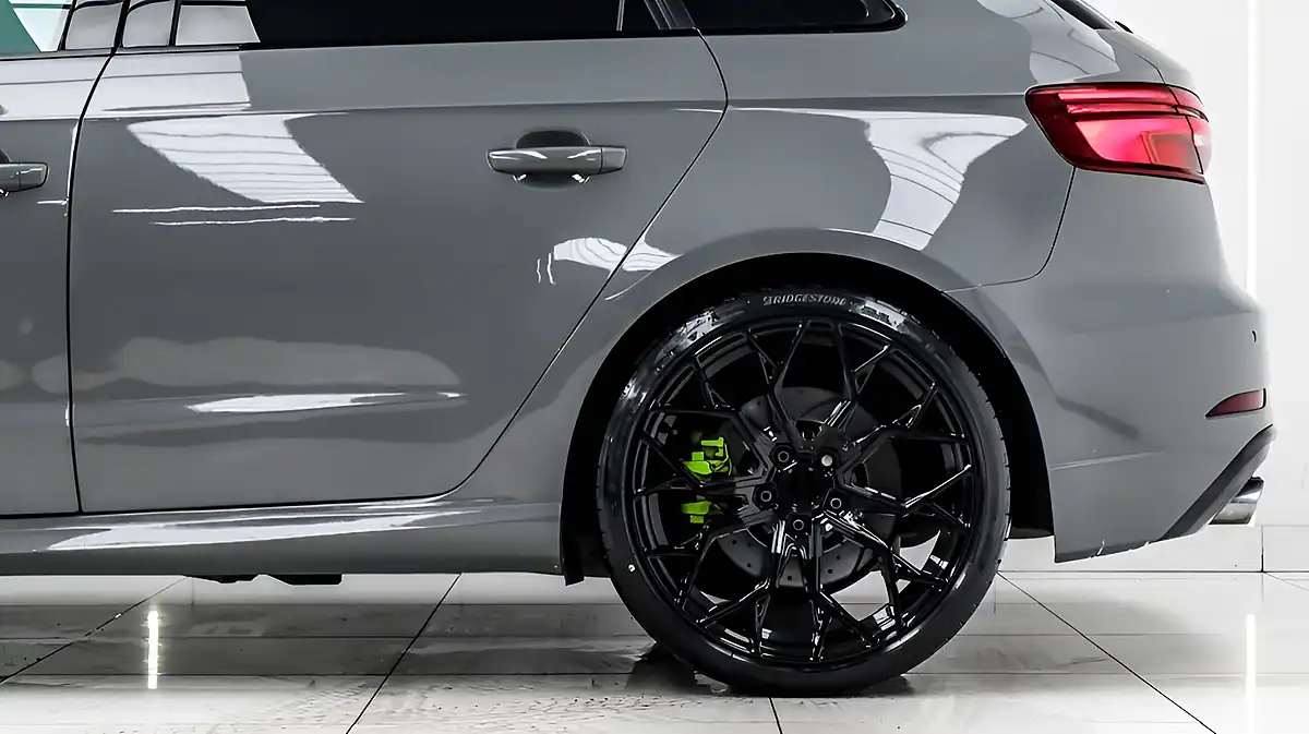 Used 2019 Audi S3 Black Edition Green - Interior and Exterior details 12