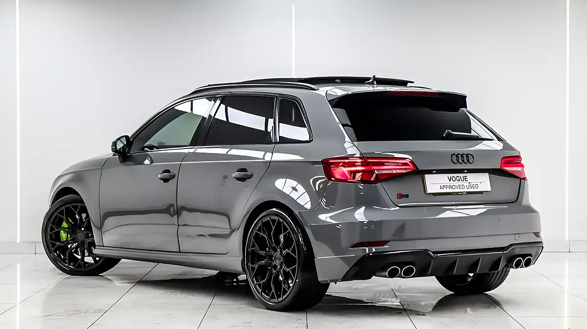 Used 2019 Audi S3 Black Edition Green - Interior and Exterior details 3