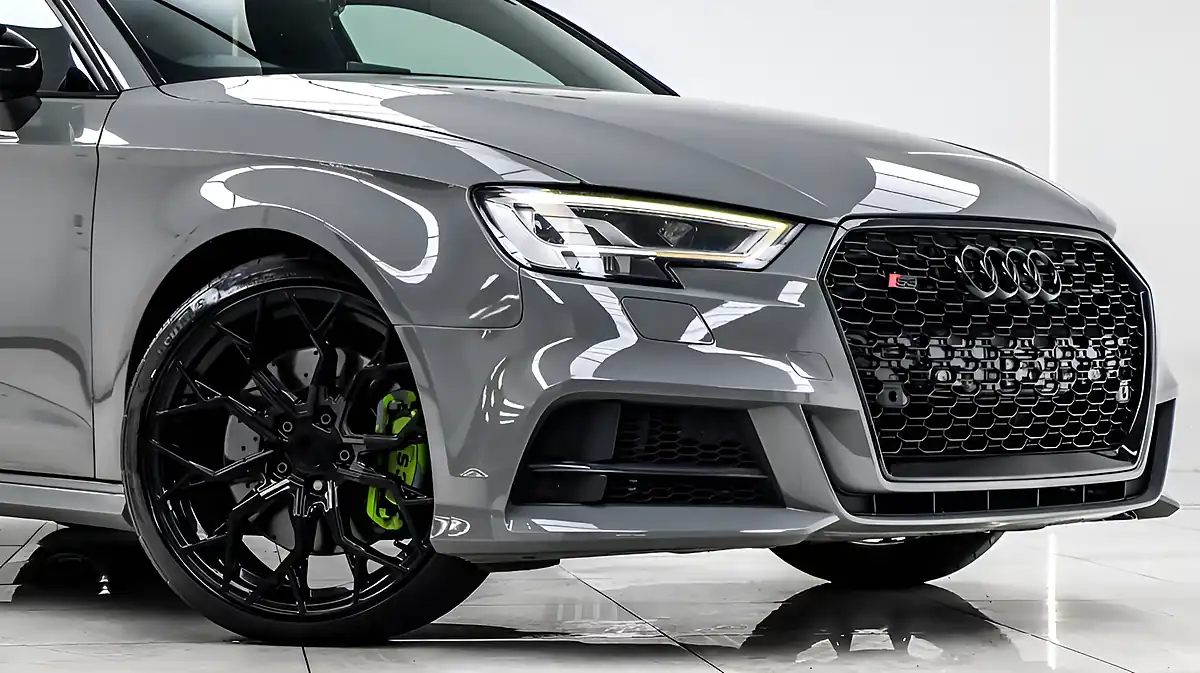 Used 2019 Audi S3 Black Edition Green - Interior and Exterior details 5