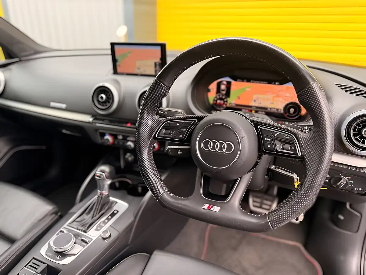 Used 2019 Audi S3 Black Edition Nano Grey - Interior and Exterior details 10