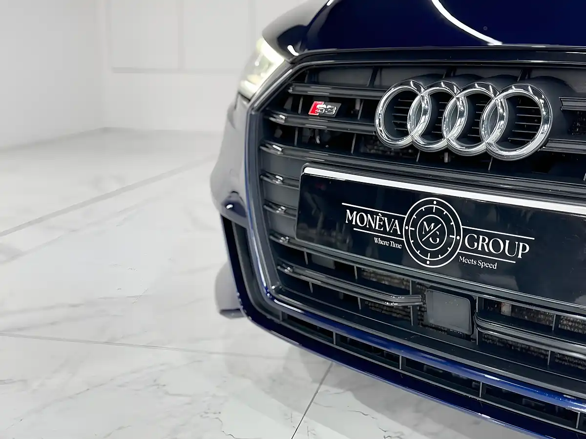 Used 2019 Audi S3 Black Edition Navarra Blue - Interior and Exterior details 14