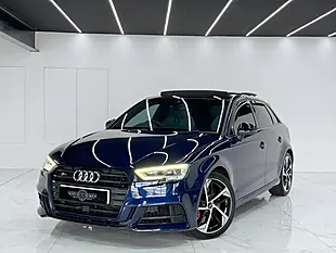 Used 2019 Audi S3 Black Edition Navarra Blue - Interior and Exterior details 2