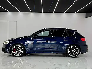Used 2019 Audi S3 Black Edition Navarra Blue - Interior and Exterior details 3