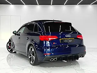 Used 2019 Audi S3 Black Edition Navarra Blue - Interior and Exterior details 5