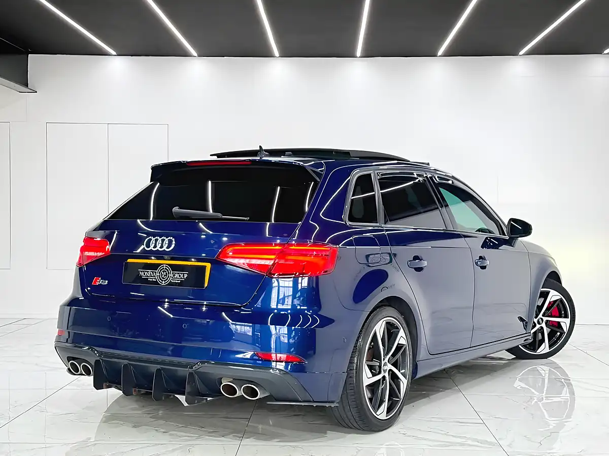 Used 2019 Audi S3 Black Edition Navarra Blue - Interior and Exterior details 6