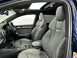 Used 2019 Audi S3 Black Edition Navarra Blue - Interior and Exterior details 7