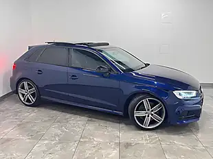 Used 2019 Audi S3 Black Edition Sportback Blue - Interior and Exterior details 2