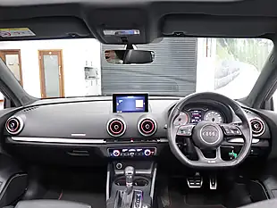 Used 2019 Audi S3 Black Edition Sportback White - Interior and Exterior details 17