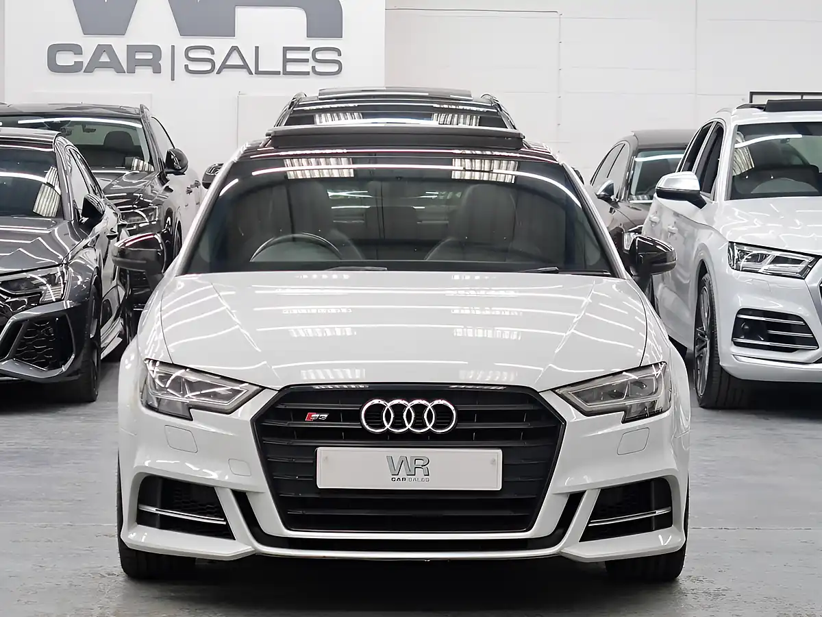 Used 2019 Audi S3 Black Edition Sportback White - Interior and Exterior details 2