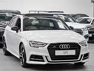 Used 2019 Audi S3 Black Edition Sportback White - Interior and Exterior details 5