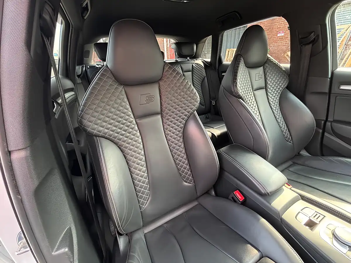 Used 2019 Audi S3 Black Edition Sportback White - Interior and Exterior details 11