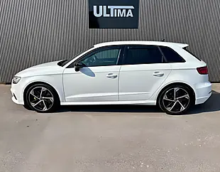 Used 2019 Audi S3 Black Edition Sportback White - Interior and Exterior details 2