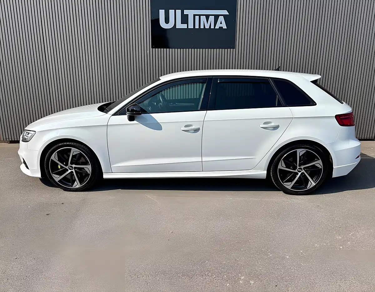 Used 2019 Audi S3 Black Edition Sportback White - Interior and Exterior details 2