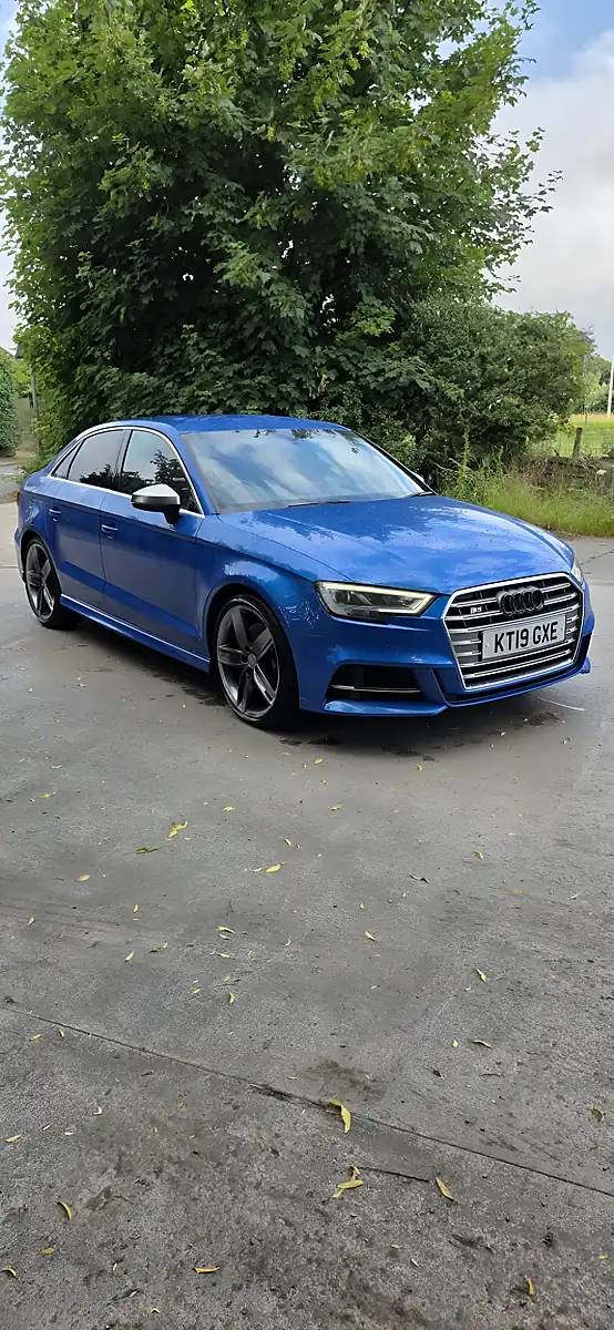 Used 2019 Audi S3 Blue - Front View