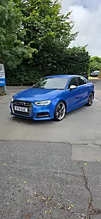 Used 2019 Audi S3 Blue - Interior and Exterior details 2