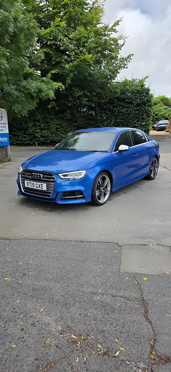 Used 2019 Audi S3 Blue - Interior and Exterior details 2