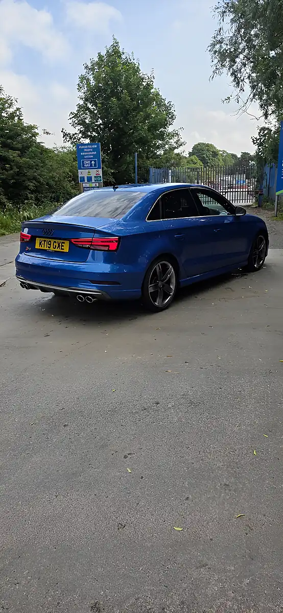 Used 2019 Audi S3 Blue - Interior and Exterior details 4