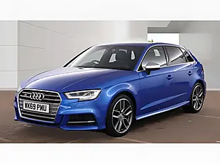 Used 2019 Audi S3 Sportback Blue - Interior and Exterior details 2