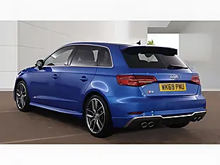 Used 2019 Audi S3 Sportback Blue - Interior and Exterior details 3
