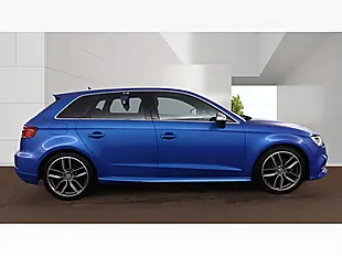 Used 2019 Audi S3 Sportback Blue - Interior and Exterior details 5
