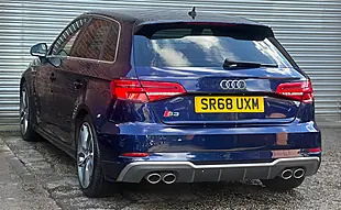Used 2019 Audi S3 Sportback Blue - Interior and Exterior details 11