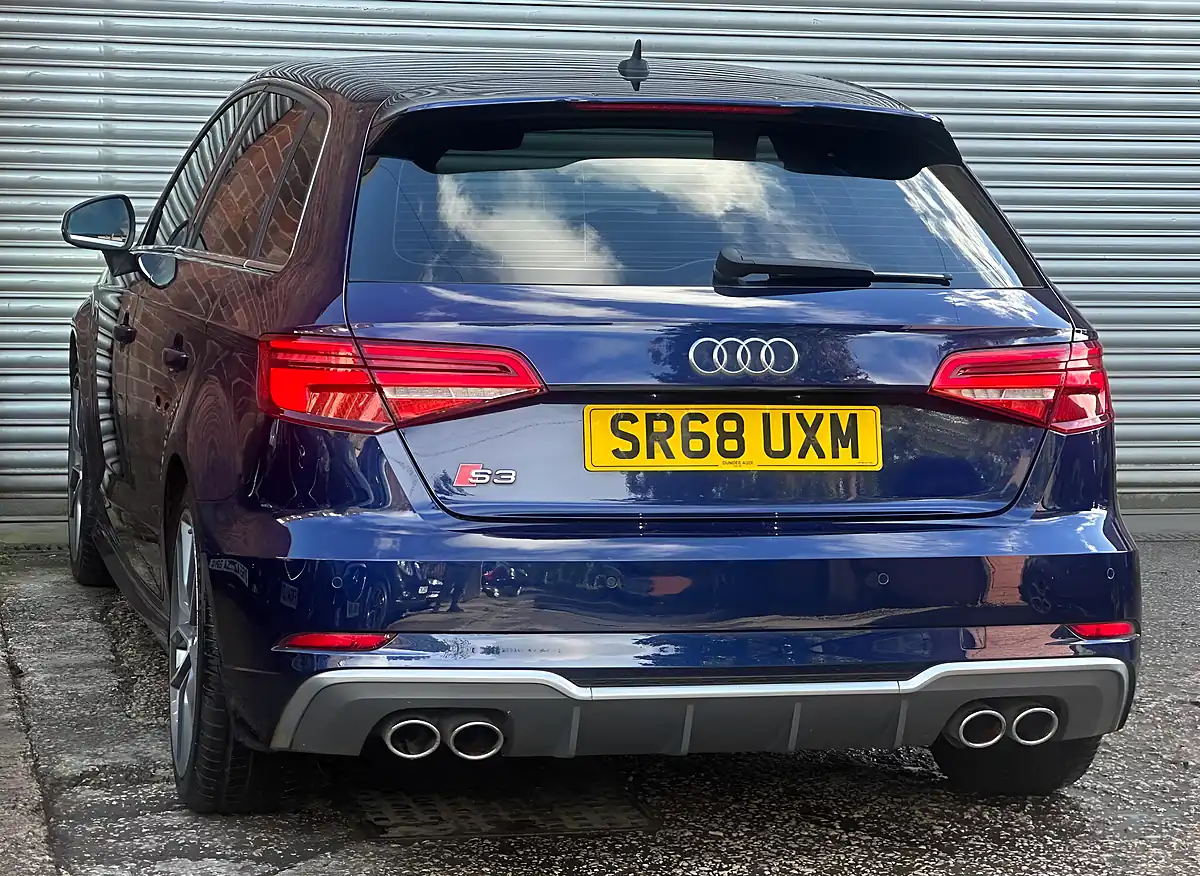 Used 2019 Audi S3 Sportback Blue - Interior and Exterior details 12