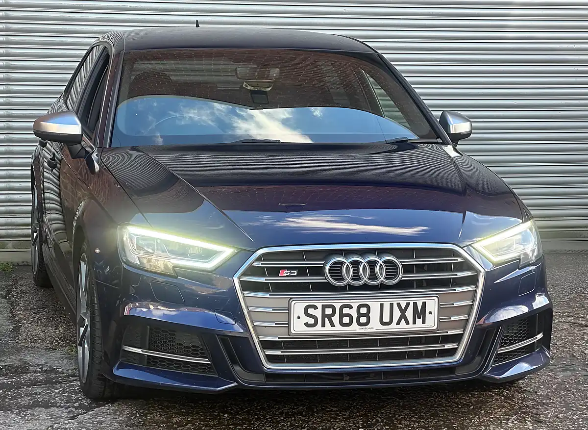 Used 2019 Audi S3 Sportback Blue - Interior and Exterior details 13