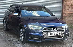 Used 2019 Audi S3 Sportback Blue - Interior and Exterior details 14