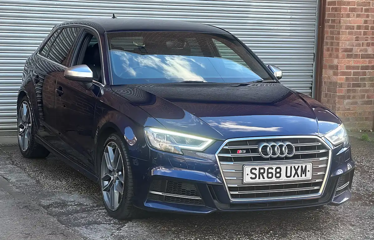 Used 2019 Audi S3 Sportback Blue - Interior and Exterior details 14