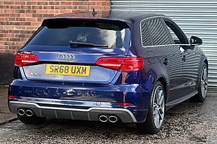 Used 2019 Audi S3 Sportback Blue - Interior and Exterior details 15