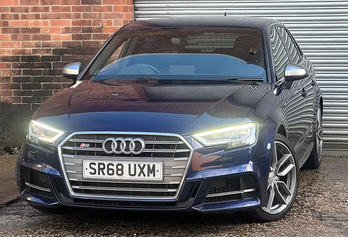Used 2019 Audi S3 Sportback Blue - Interior and Exterior details 16
