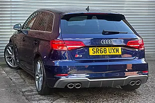 Used 2019 Audi S3 Sportback Blue - Interior and Exterior details 17