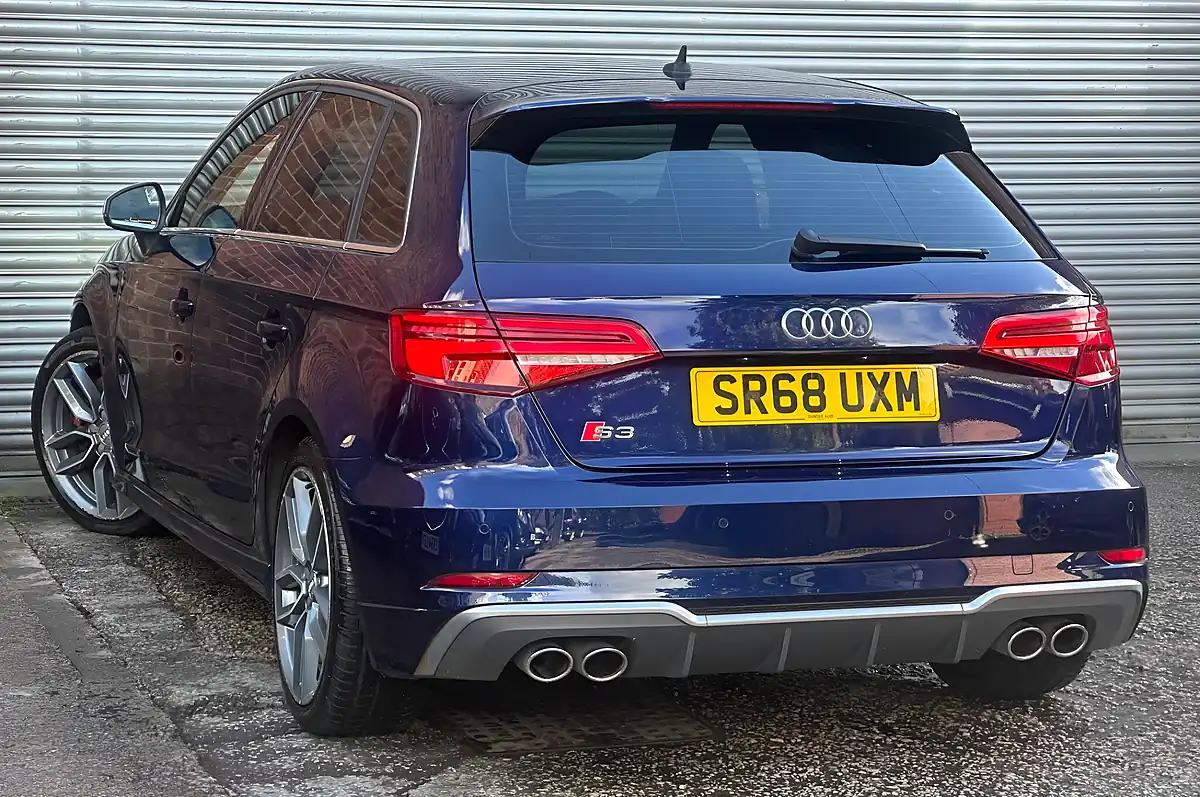Used 2019 Audi S3 Sportback Blue - Interior and Exterior details 17