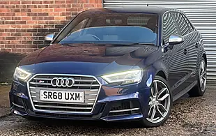 Used 2019 Audi S3 Sportback Blue - Interior and Exterior details 2