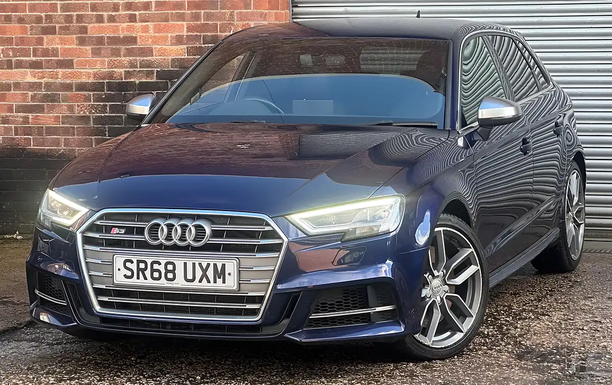 Used 2019 Audi S3 Sportback Blue - Interior and Exterior details 2