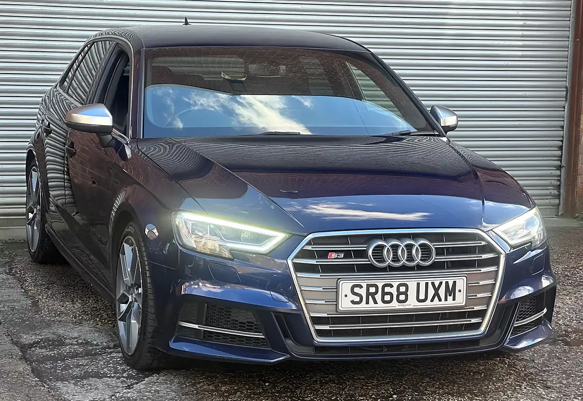 Used 2019 Audi S3 Sportback Blue - Interior and Exterior details 3