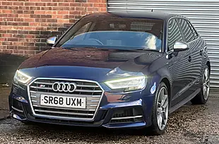 Used 2019 Audi S3 Sportback Blue - Interior and Exterior details 4