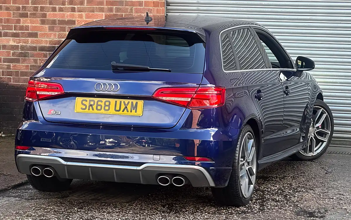 Used 2019 Audi S3 Sportback Blue - Interior and Exterior details 6